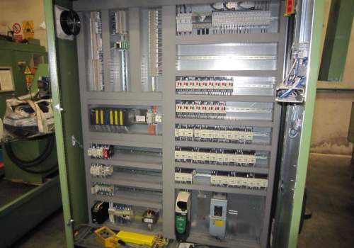 Transfer machine GNUTTI FMOR 10-63 used electric cabin components