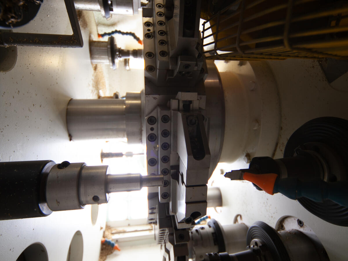 rotary table internal view