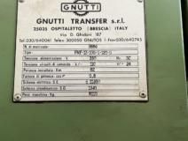 Macchina transfer GNUTTI FMF 13 100 U 120 Marcatura CE