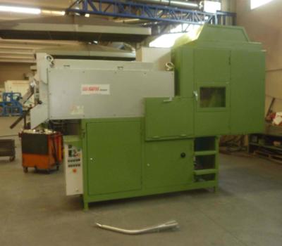 Transfer machine OMFS TGO 9 120 CNC completely overhauled with automatic loader